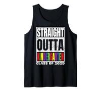 Straight Outta Kindergarten Graduation Class Of 2025 Gifts Canotta