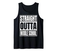 Straight Outta Middle School Graduation Class Of 2025 Gifts Canotta