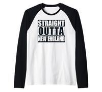Straight Outta New England, Città in difficoltà d'Epoca Maglia con Maniche Raglan