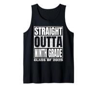 Straight Outta Ninth Grade Graduate Class Of 2025 9th Grade Canotta