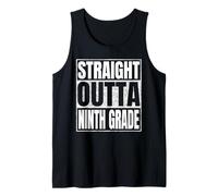 Straight Outta Ninth Grade Graduate Class Of 2025 9th Grade Canotta