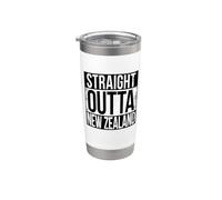 STRAIGHT OUTTA NUOVA ZELANDA Bicchiere termico in acciaio inox doppia parete