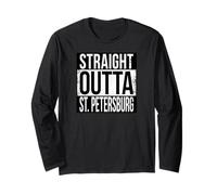 Straight Outta San PIETROBURGO Maglia a Manica