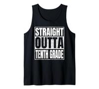 Straight Outta Tenth Grade Graduate Class Of 2025 10th Grade Canotta