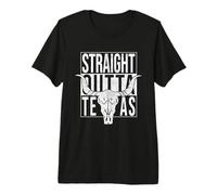 Straight Outta Texas 1845 per testimoni orgogliosi Maglietta Premium