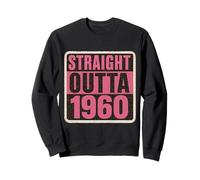 Straight Outta The 60's 1960 Born Birthday Vintage da donna Felpa