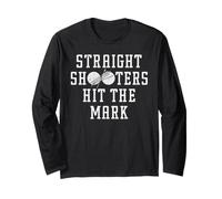 Straight Shooters Hit The Mark Maglia a Manica