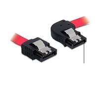 Straight to Laterale Angolo di Sinistra 6 GB/s SATA3. Seriale Dati ATA. Cavo con Latch Compatible with PC SATA 3.0 SataiII 6 Disco del Disco Rigido Gbps/Ssd. (Size : 45CM, Color : Right Side Ang