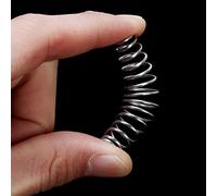 Straight torsion spring,Spring Tools,1/5Pcs 3/5/6cm Silver Tempered Spring Steel Wire Steel Compression Spring Gardening Scissors Accessories Tool, (Size : M 5pcs)(S 5pcs)