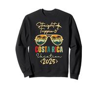 Straight Trippin Costa Rica 2025 Trip Family Summer Vacation Felpa