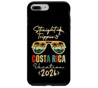 Straight Trippin Costa Rica 2026 Trip Family Summer Vacation Custodia per iPhone 7 Plus/8 Plus