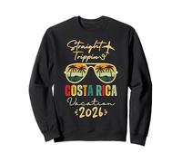 Straight Trippin Costa Rica 2026 Trip Family Summer Vacation Felpa
