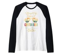 Straight Trippin Costa Rica 2026 Trip Family Summer Vacation Maglia con Maniche Raglan