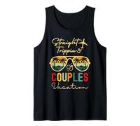 Straight Trippin Couples Vacation 2025 Anniversary Honeymoon Canotta