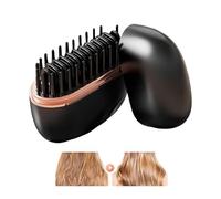 Straightener Brush - Ionic Hair Straightener | Rechargeable Straighteners Comb, Smoothing Thermal Brush Ceramic Adjustable Temperature Home Salon Straightening Brushes