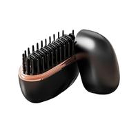 Straightener Brush - Mini Hair Straightener, 3 Level Rechargeable Portable Anti Scald Straighteners Comb | Home Salon Straightening Brush For Vacation Holiday Road Trip Commuting Dating