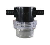 Strainer Per Pompa D In Vetro Trasparente Con Maglia In,10mm | palla da sgomberare per la pulizia, schermo, protegge le pompe dalle sabbie, pulizia rapida in secondi