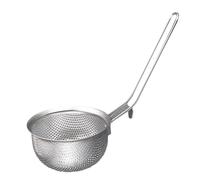 Strainers Fine Mesh - Stainless Steel Handheld Skimmer, Fine Mesh Sieve for Cooking Kitchen Broth Fryer Sauce Frying Food Jug Bowl Foam Making Butter