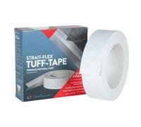 Strait-Flex TUFF TAPE, binario di protezione angolare per cartongesso 30 m bianco Resistente alla corrosione, alle crepe e ad alta adesione