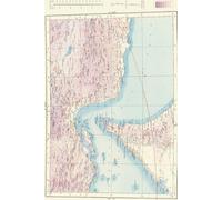Strait of Hormuz Map Journal: Vintage Map Notebook