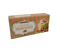 STRAMONDO Marzapane Bianco 250gr, Pasta di mandorle morbida, facile da modellare, adatto alla realizzazione della frutta martorana e soggetti in pasta reale, Made in Italy, Senza Glutine