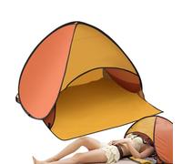 Strandzelt für Hunde - Mini Sonnenschutz 59x78x49cm, Silberbeschichtetes Polyester | Automatisches Pop-Up, Tragbarer Kopfschutz Für Camping Picknick Szenarien -Qualität Langlebig Hohe Festig