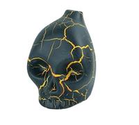 Strane decompressioni sonore azteco fischietto mortale divertente alleviare lo stress unico umano urla forte scherzo artefatto difficile (blu)
