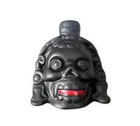 Strane decompressioni sonore azteco fischietto mortale divertente alleviare lo stress unico umano urla forte scherzo artefatto ingannevole (fischietto con lingua rossa)
