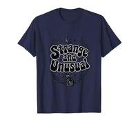 Strange And Unusual Gothic Cat Witchy Dark Humor Design Maglietta