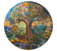 Strange Big Tree 1000 Pieces Science Fiction Jigsaw Puzzles For Adults Challenging Game Stress Relieving Entertainment Exercise The Memory of The Brain for Men, Women, Elders, Seniors 1000pcs (67.5x67