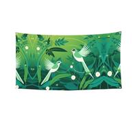 Strange Bird - Straniera stampata da appendere, 177,8 x 88,9 cm, per feste natalizie, 180 x 90 cm