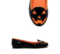 Strange Cvlt Culto Yru Jack O Lanterna Nero Halloween Zucca Gotico Scarpe Basse