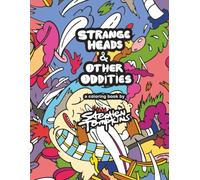Strange Heads & Other Oddities: a coloring book by Stephen Tompkins