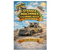 Strange Machines, Strange Constructions: A Fun Coloring Book for Kids Ages 6-12