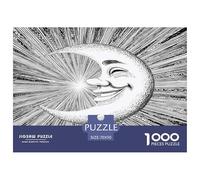 Strange Moon Puzzle Intrattenimento Creativo 1000 Pezzi Giochi Funky Planet Puzzle Relax Sfide Divertenti Decorazione Perfetta Per Uomini E Donne 70x50cm/1000pcs