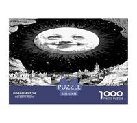 Strange Moon Puzzle Intrattenimento Creativo 1000 Pezzi Giochi Funky Planet Puzzle Relax Sfide Divertenti Decorazione Perfetta Per Uomini E Donne 52x38cm/1000pcs