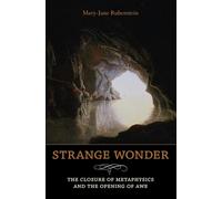 Mary-Jane Rubenstein Strange Wonder (Tascabile)