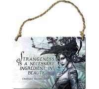 Strangeness Is A Necessary Ingredient... - Metal Signs