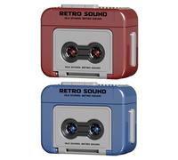 Stranger Gadget Things, 2 Pezzi Portachiavi Divertenti, Mini Registratore A Cassette, Retro Sound Keychain, Retro Tape Recorder Keychain, Tastiera Retrò Con Music, Può Giocare, Decorazione Regali