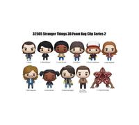 Stranger Things 3d Pvc Bag Clips Series 2 Con Figure Int.
