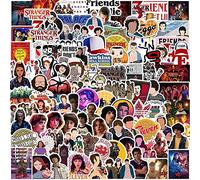 Stranger Things, 4 adesivi, 100 pezzi, bottiglia d'acqua fredda, per laptop, moto, bicicletta, skateboard, bagagli, toppe graffiti, per ragazzo, ragazzo, adulto (strano)