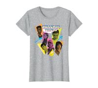 Stranger Things 4 Lucas, Max, Dustin, Eleven, Mike Maglietta, Donna, Grigio Melange, XS