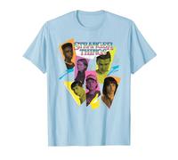 Stranger Things 4 Lucas, Max, Dustin, Eleven, Mike Maglietta, Uomo, Celeste, S