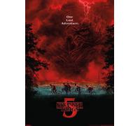 Stranger Things 5 Nuova Locandina Film TV, Carta 300 gr Bianco A3 A4