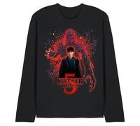 Stranger Things 5 Poster Sorcerer Will Versus Vecna Unisex Long Sleeve T Shirt, Black, X-Large