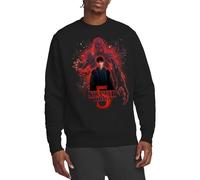 Stranger Things 5 Poster Sorcerer Will Versus Vecna Unisex Sweatshirt, Black, X-Large