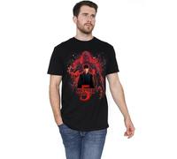 Stranger Things 5 Poster Sorcerer Will Versus Vecna Unisex T Shirt, Black, Medium