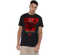 Stranger Things 5 Vecna Clouds Poster Unisex T Shirt, Black, X-Large