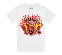 Stranger Things 5Hellfire Maglietta Fiamme Adulto Unisex (TV26012)