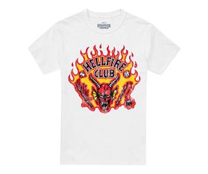 Stranger Things 5Hellfire Maglietta Fiamme Adulto Unisex (TV26012)